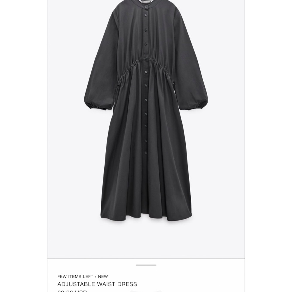 NWT adjustable waist midi dress - Picture 8 of 9